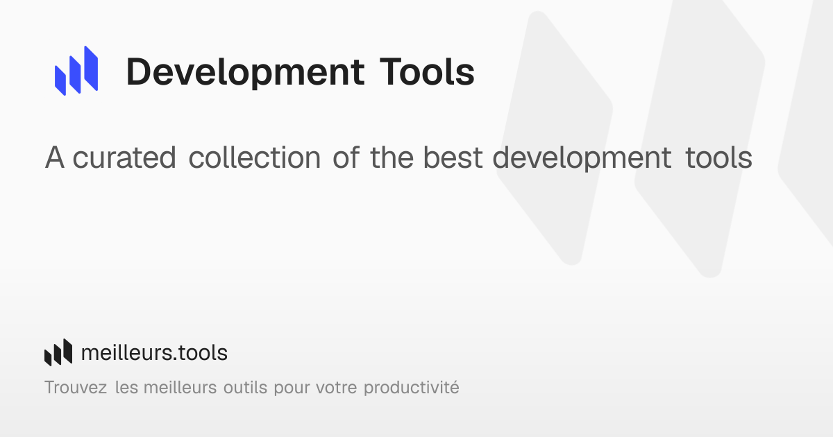 Development Tools – meilleurs.tools