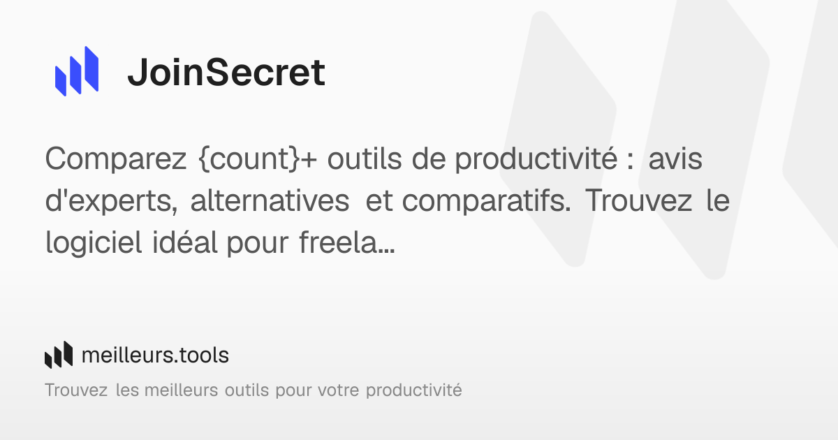 JoinSecret: Hundreds of SaaS deals to spend less and build more ...